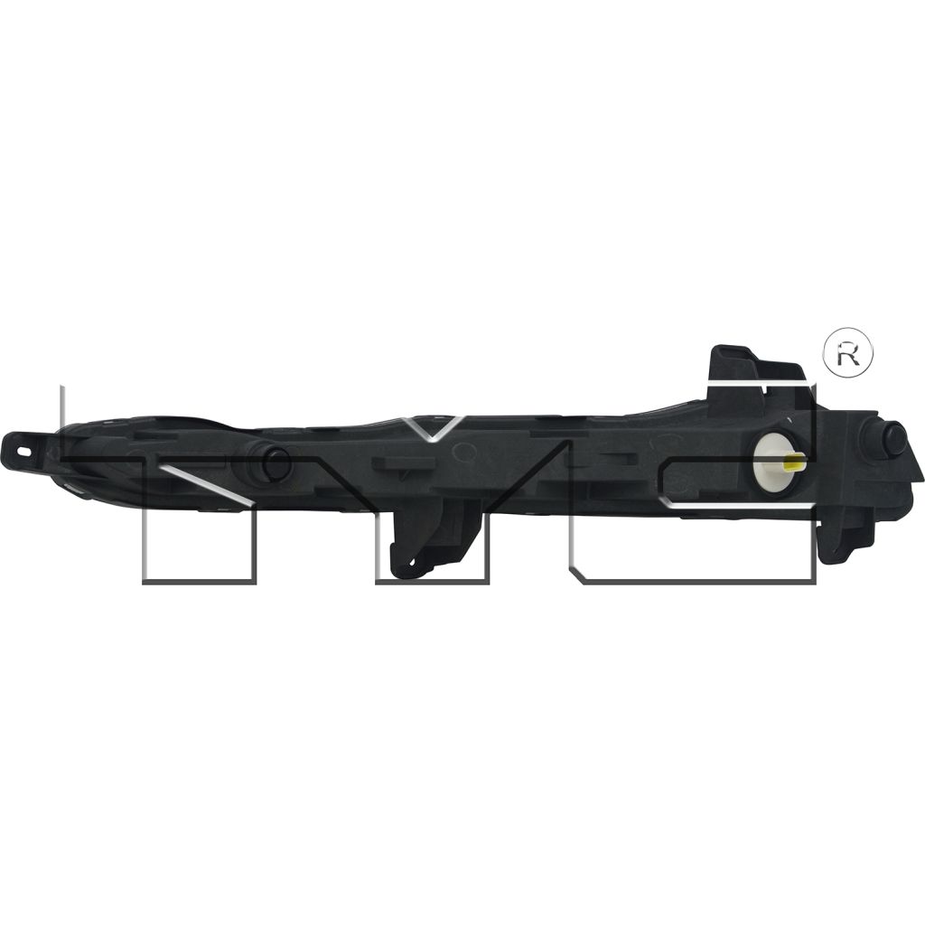 HYUNDAI SONATA DAYTIME RUNNING LAMP ASSEMBLY LEFT (Driver Side) (LED)**CAPA** OEM#92207C1000 2015-2017 PL#HY2562100C