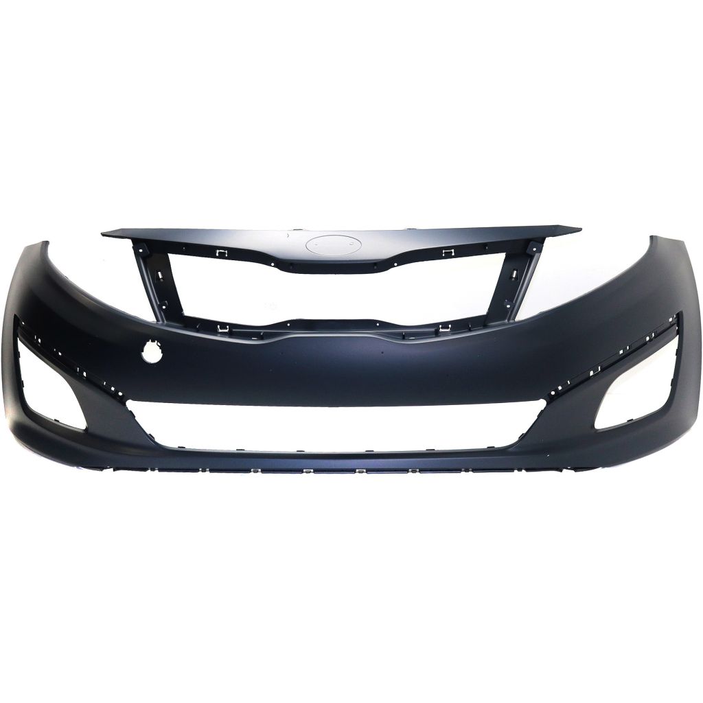 KIA OPTIMA FRONT BUMPER COVER PRIMED (KOREA) (W/TOW HOLE) **CAPA** OEM#865112T500 2014-2015 PL#KI1000169C