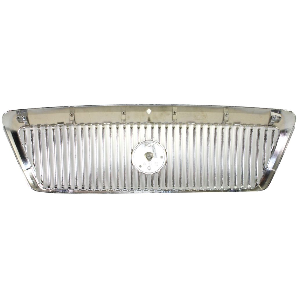 MERCURY GRAND MARQUIS GRILLE (W/TOP ORNAMENT HOLE) OEM#4W3Z8200AB 2003-2005 PL#FO1200505