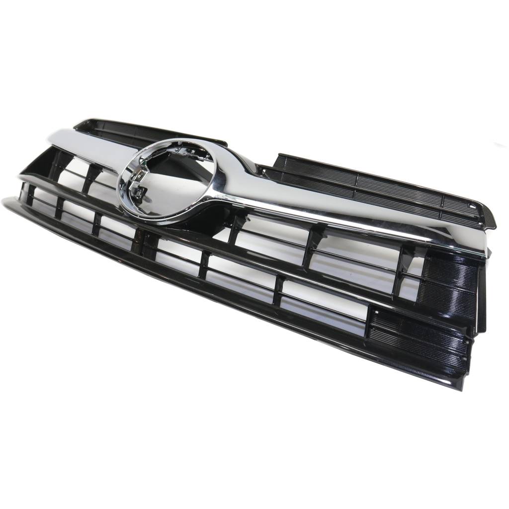 TOYOTA HIGHLANDER GRILLE UPPER BLACK W/GRILLE MOLDING CHROME **CAPA** OEM#531010E170 2014-2016 PL#TO1200371C