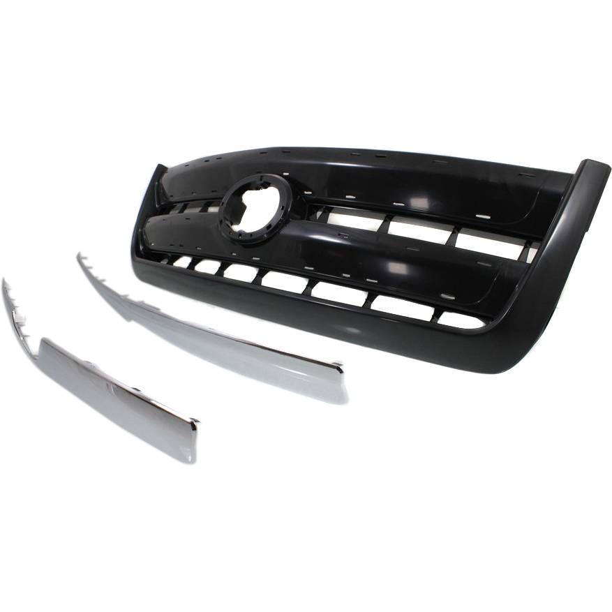 TOYOTA TUNDRA GRILLE CHR/BLK (SR5)(EXC DOUBLE CAB) OEM#531000C100C0 2003-2006 PL#TO1200262