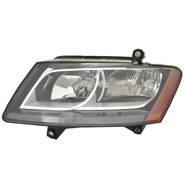 AUDI Q5 / SQ5 HEAD LAMP ASSY LEFT (Driver Side) (HALOGEN) **CAPA** OEM#8R0941003AP 2013-2014 PL#AU2502198C
