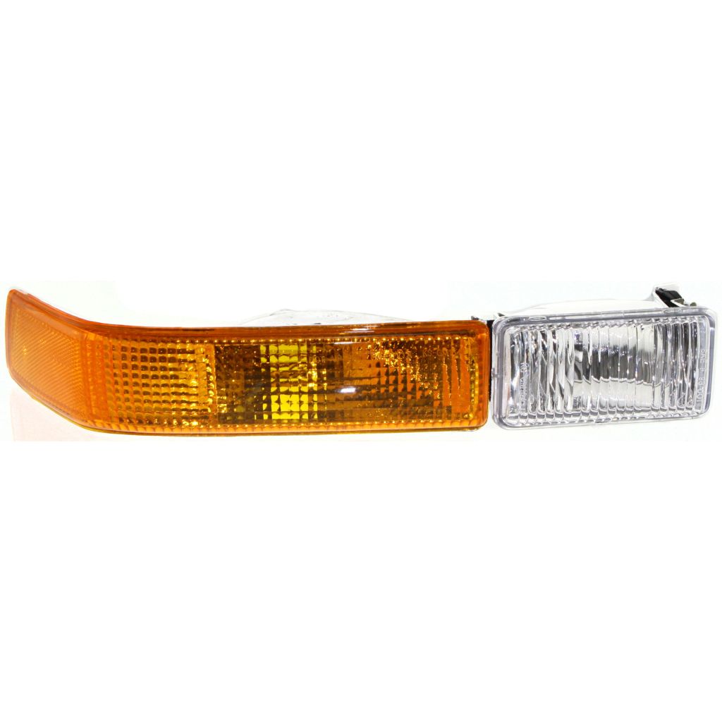 GM TRUCKS & VANS BLAZER (MID SIZE) (CHEVY) P/L UNIT RIGHT (Passenger Side) W/FOG (CHEVY)(AMBER/CLEAR) OEM#15098272 1998-2005 PL#GM2521163