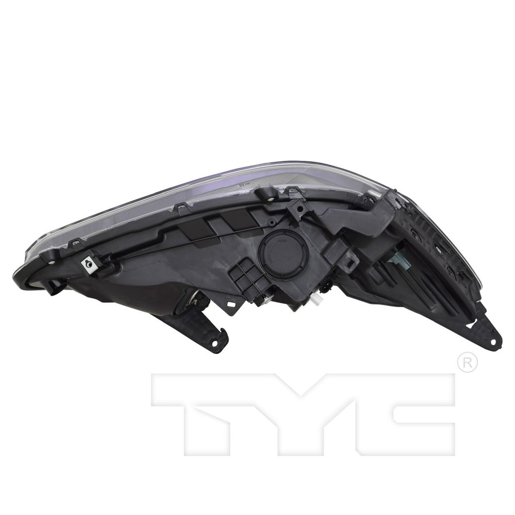 HONDA ACCORD SEDAN HEAD LAMP ASSEMBLY LEFT (Driver Side) (6 CYL)(HALOGEN)(LED DAYTIME RUNNING)**CAPA** OEM#33150T2AA11 2013-2015 PL#HO2502156C