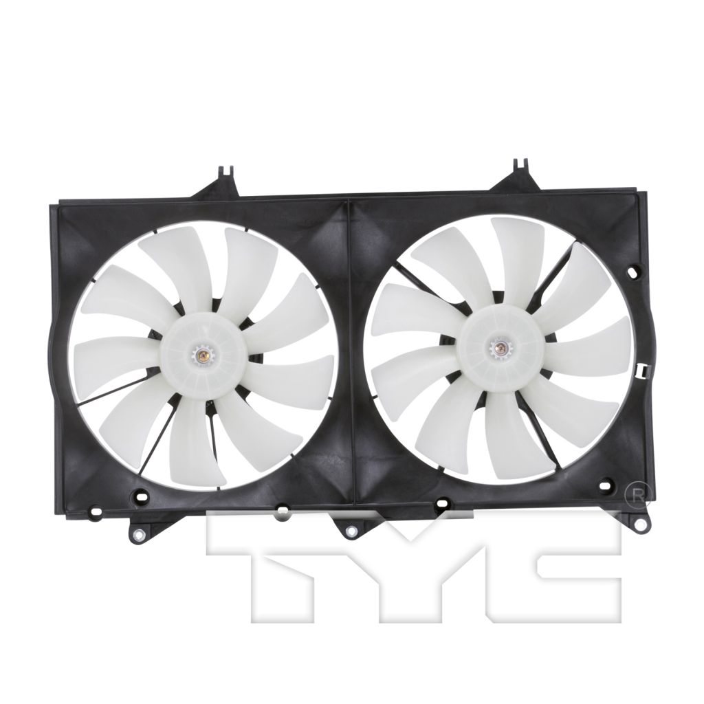 TOYOTA SOLARA RADIATOR & A/C FAN ASSY (V6)(DUAL FAN) OEM#167110A170-PFM 2004-2008 PL#LX3115107