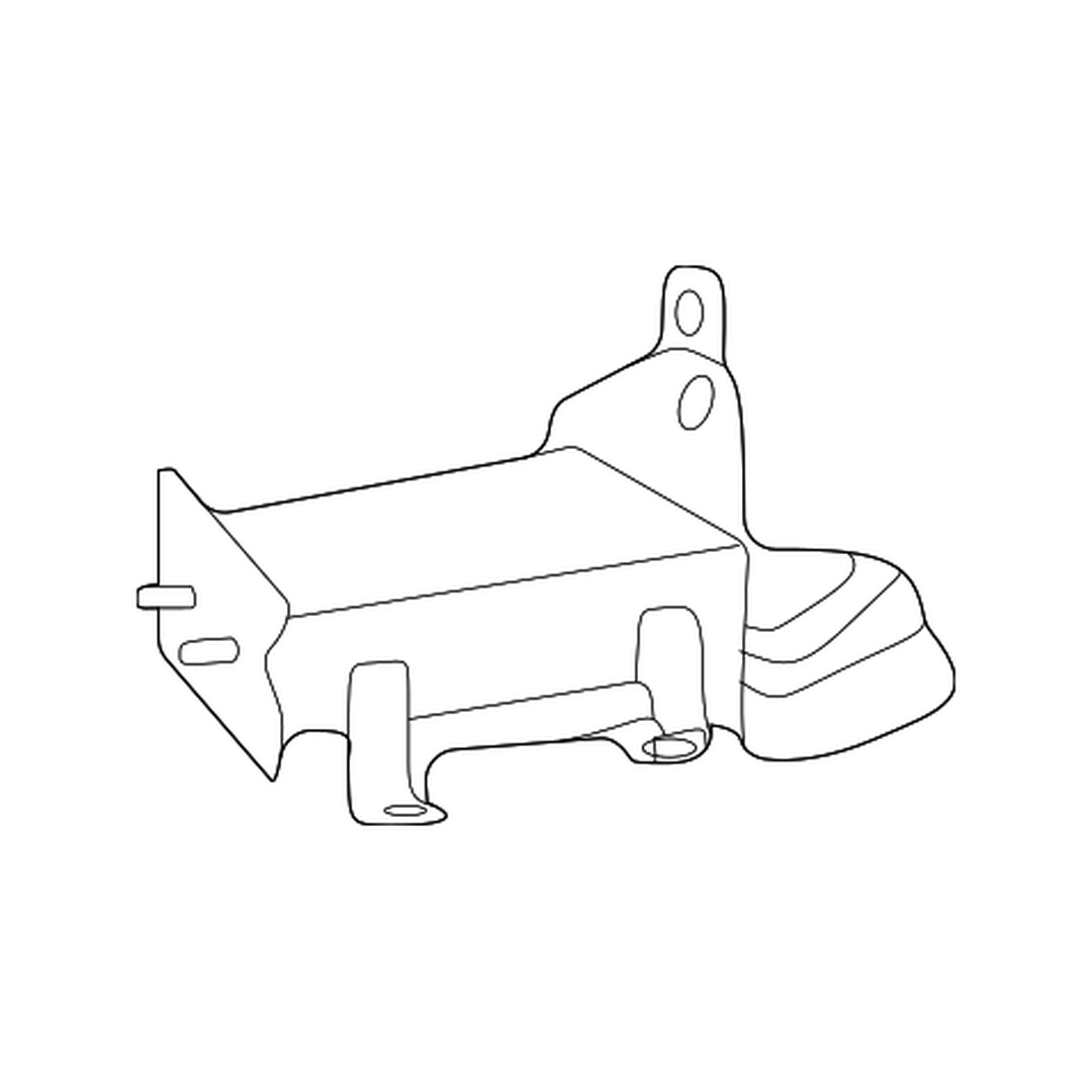 TOYOTA SIENNA FRONT BUMPER LOWER REINF BRACKET RIGHT (Passenger Side) OEM#5210208010 2021-2025 PL#TO1067198