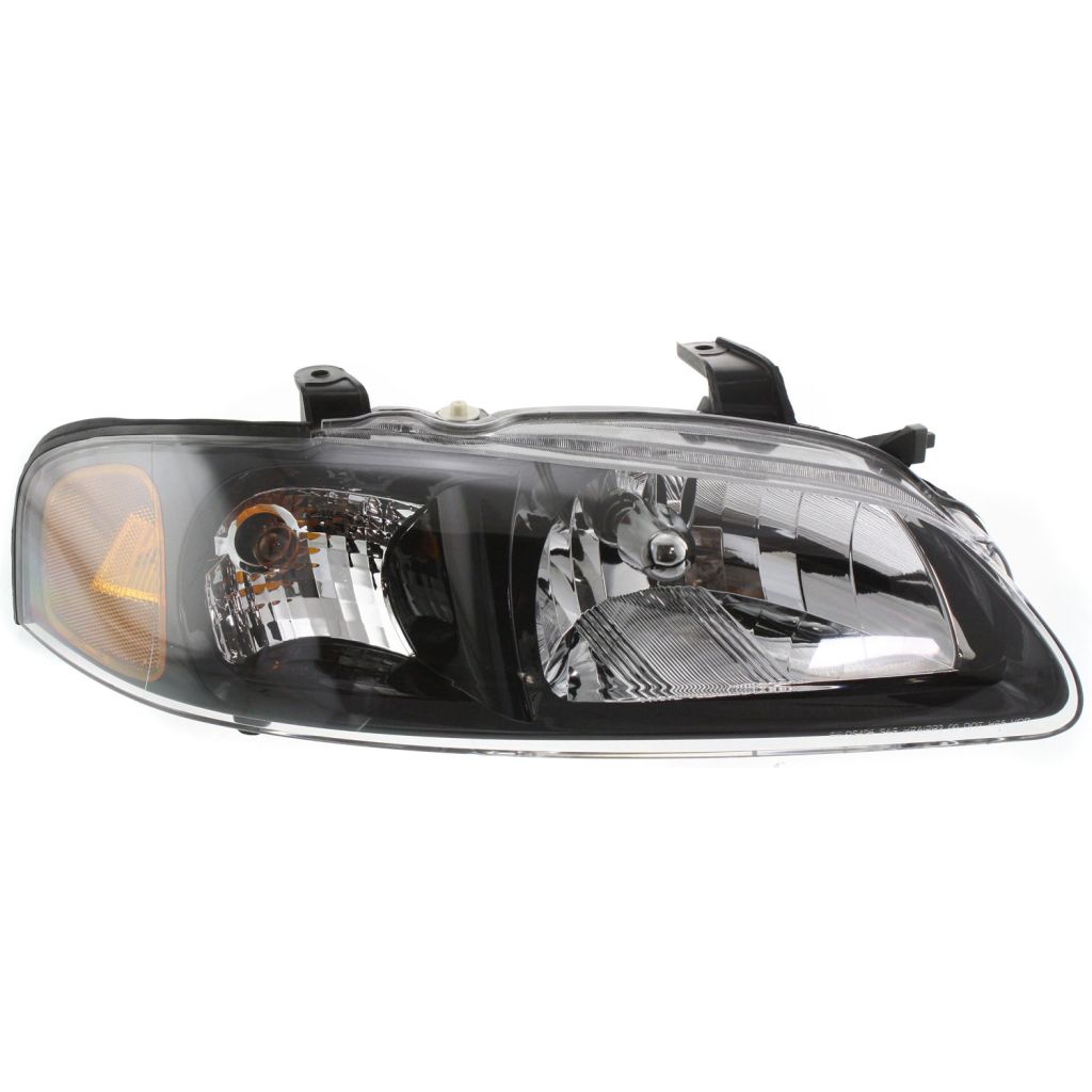 NISSAN SENTRA HEAD LAMP ASSY RIGHT (Passenger Side) (W/BLACK BEZEL)(SE-R/SPEC V) OEM#260104Z625 2002-2003 PL#NI2503141