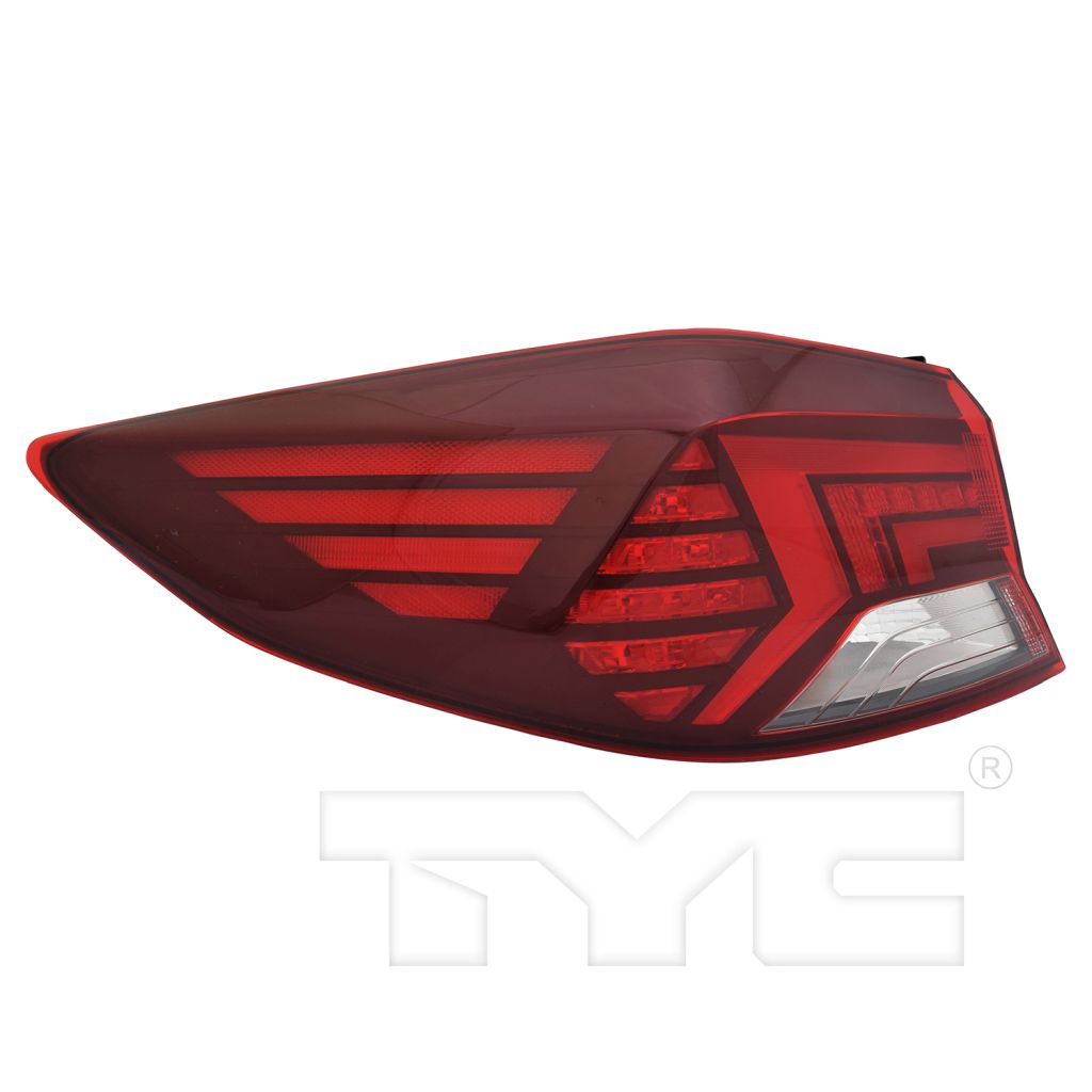 HYUNDAI ELANTRA SEDAN TAIL LAMP ASSY LEFT (Driver Side) (OUTER)(LED) **CAPA** OEM#92401F2610 2019-2020 PL#HY2804165C