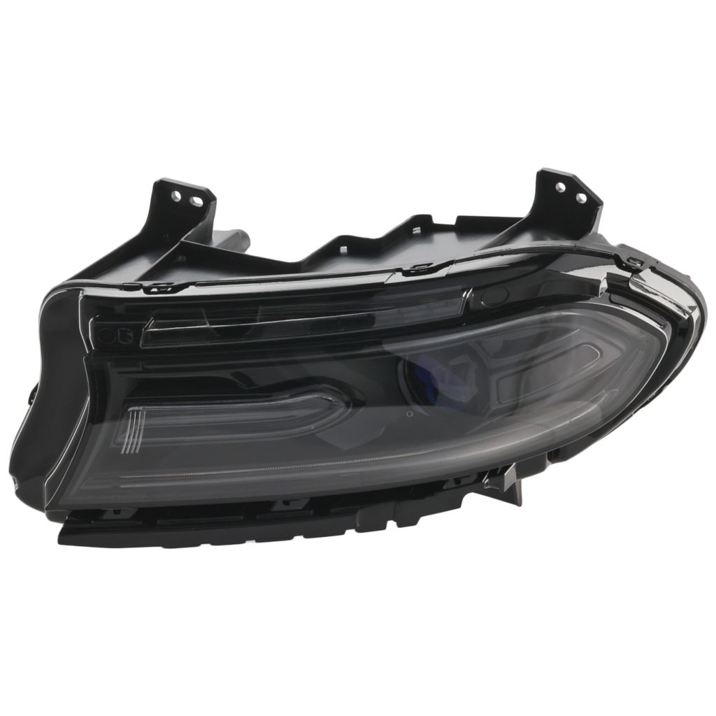 DODGE CHARGER HEAD LAMP ASSEMBLY LEFT (Driver Side) (HALOGEN) (W/LED DRL)**CAPA** OEM#68214397AD-PFM 2015 PL#CH2502270C