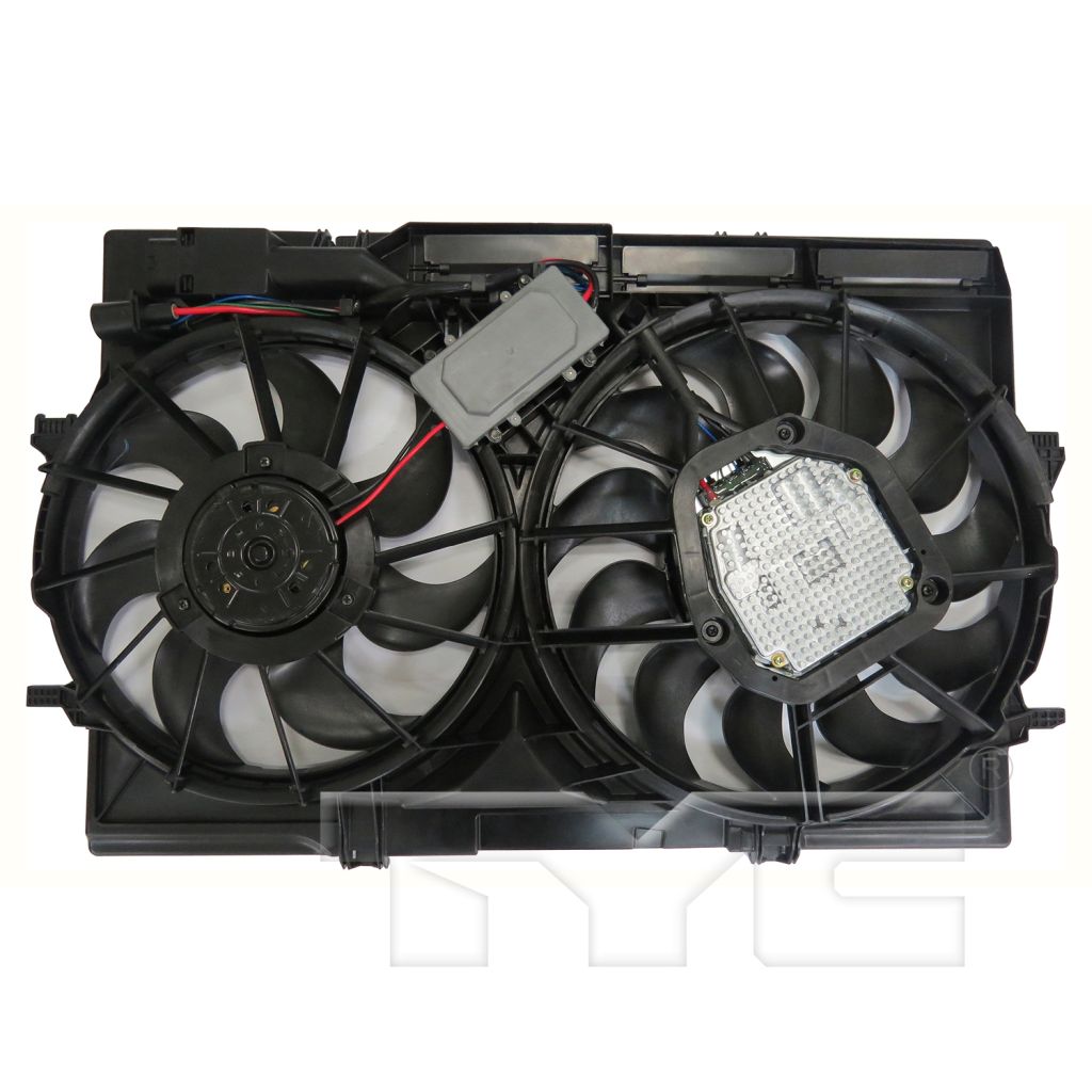 AUDI S5 CABRIO RADIATOR & A/C FAN ASSY (3.0L)(DUAL FAN) OEM#8K0121207D-PFM 2010-2017 PL#AU3115120
