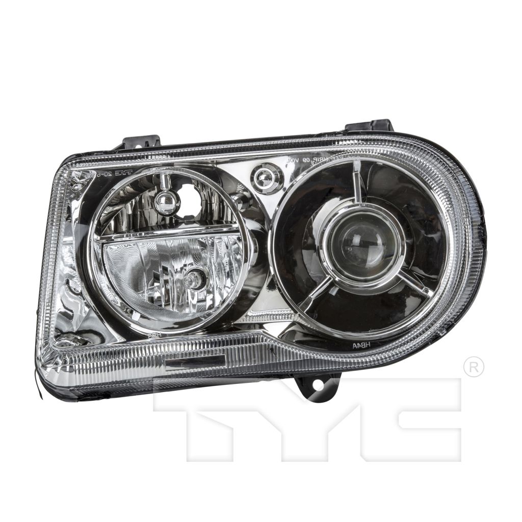 CHRYSLER 300 HEAD LAMP ASSEMBLY LEFT (Driver Side) 5.7L (HALOGEN)(PROJECTOR) OEM#57010863AA 2005-2010 PL#CH2502167