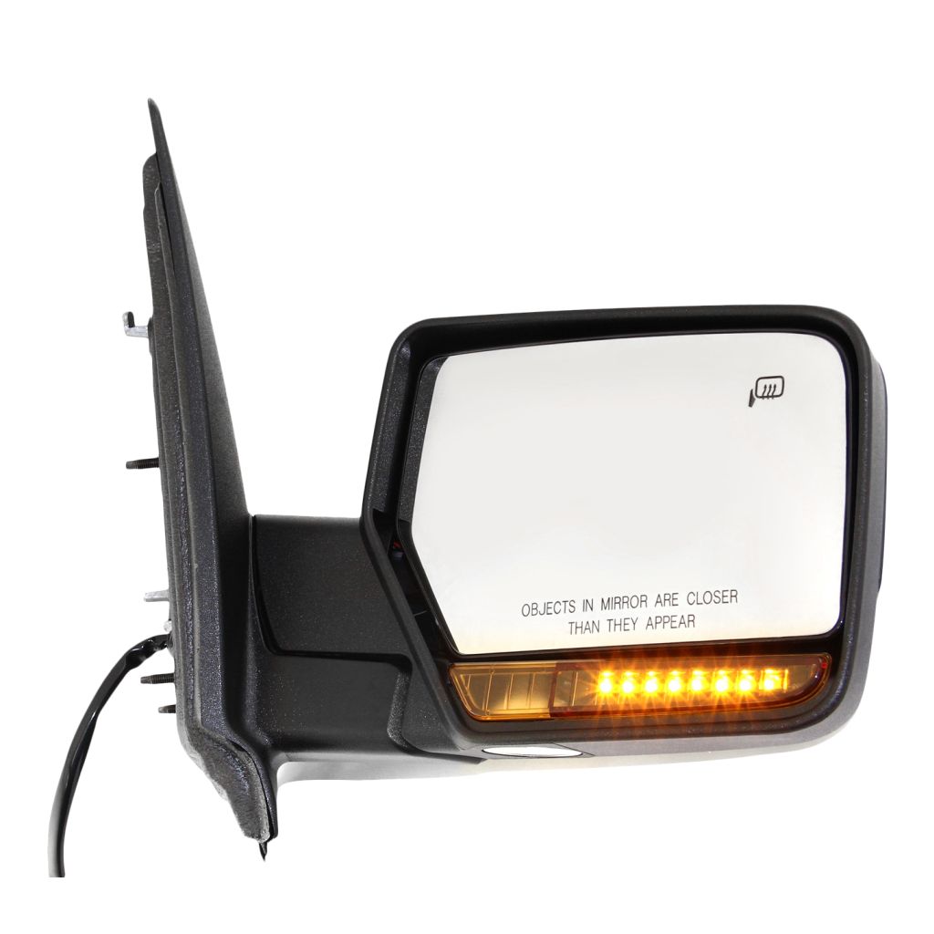 LINCOLN NAVIGATOR DOOR MIRROR RIGHT (Passenger Side) PWR/HTD/SIGNAL/PUDDL/MEMORY (PWR-FOLD)(PTM) OEM#BL1Z17682CAPTM 2011 PL#FO1321393