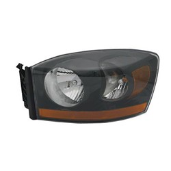 DODGE TRUCKS & VANS DODGE/PU ( R1500)(EXC Mega Cab 06-08) HEAD LAMP ASSEMBLY LEFT (Driver Side) (W/BLK BEZEL) OEM#55372815AB 2006 PL#CH2518115