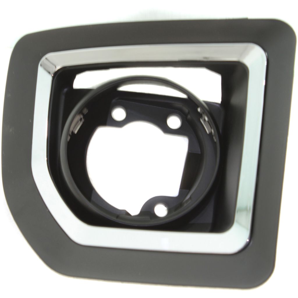 GM TRUCKS & VANS SILVERADO/PU 2500/3500 (CHEVY) FOG LAMP BEZEL RIGHT (Passenger Side) CHROME/BLACK OEM#23178898 2015-2019 PL#GM1039203