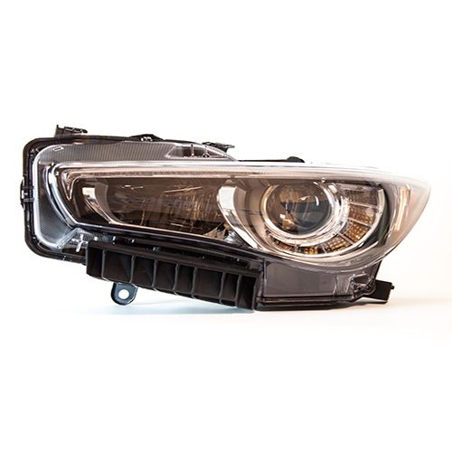 INFINITI Q50 HEAD LAMP ASSEMBLY LEFT (Driver Side) (WO/ADAPTIVE) **CAPA** OEM#260604HB0B 2014-2017 PL#IN2502157C