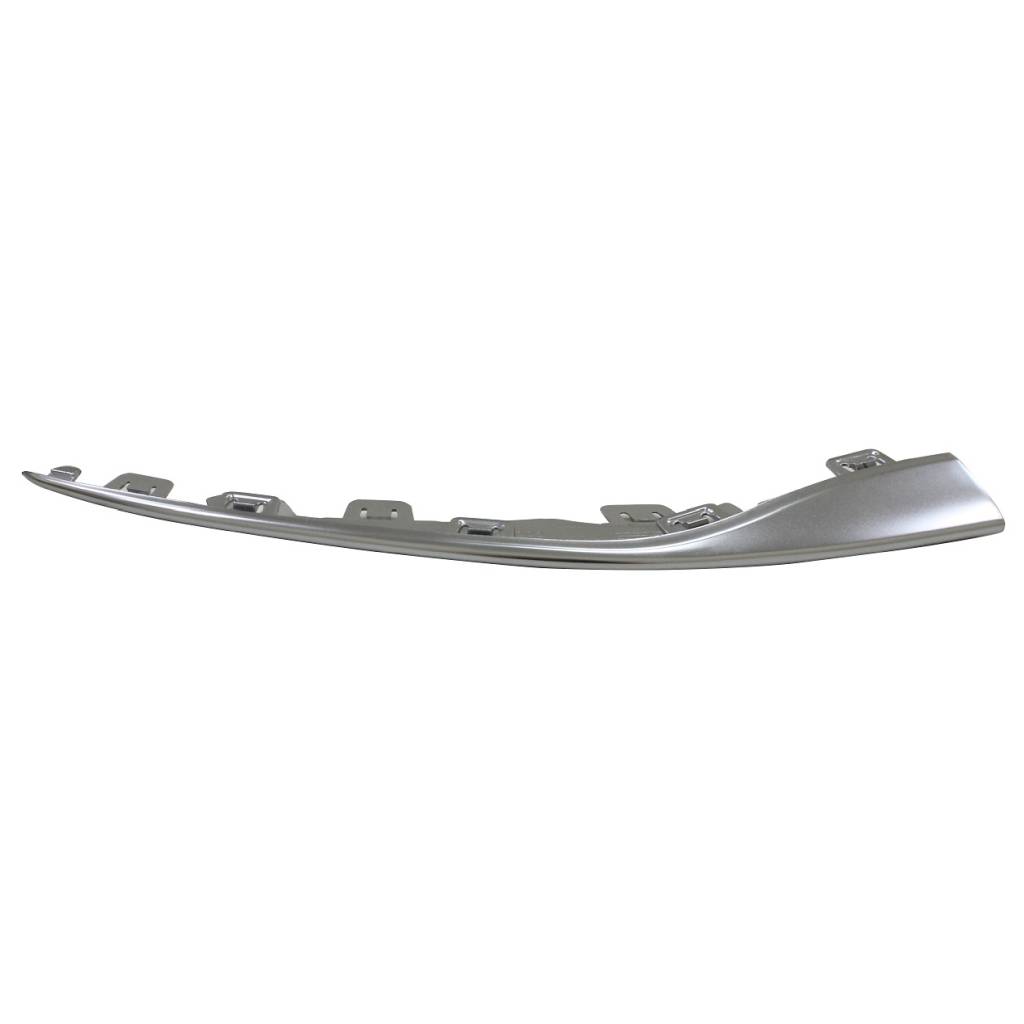 MERCEDES-BENZ C-CLASS SEDAN FRONT BUMPER COVER LOWER MLDG RIGHT (Passenger Side) CHROME/SILVER (C43) OEM#2058859302 2019-2023 PL#MB1047163