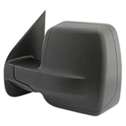 NISSAN(DATSUN) NV1500/2500/3500 DOOR MIRROR LEFT (Driver Side) MANUAL (BLACK CVR) (SINGLE ARM) OEM#963021PA6E-PFM 2012-2021 PL#NI1320232
