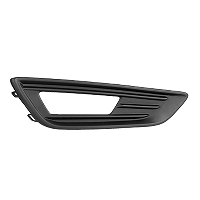 FORD FOCUS SEDAN FOG LAMP COVER LEFT (Driver Side) MAT-BLK (W/FOG)(SE)(WO/ SPORT PKG) OEM#F1EZ15266K 2015-2018 PL#FO1038151