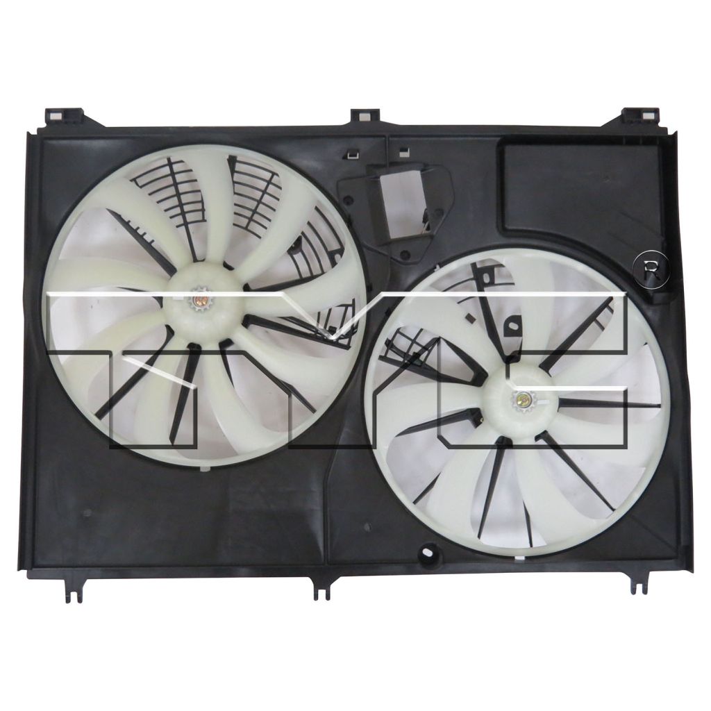 TOYOTA HIGHLANDER RADIATOR & A/C FAN ASSEMBLY (2.7L)(3.5L WO/TOW) OEM#167110P230-PFM 2014-2019 PL#TO3115187