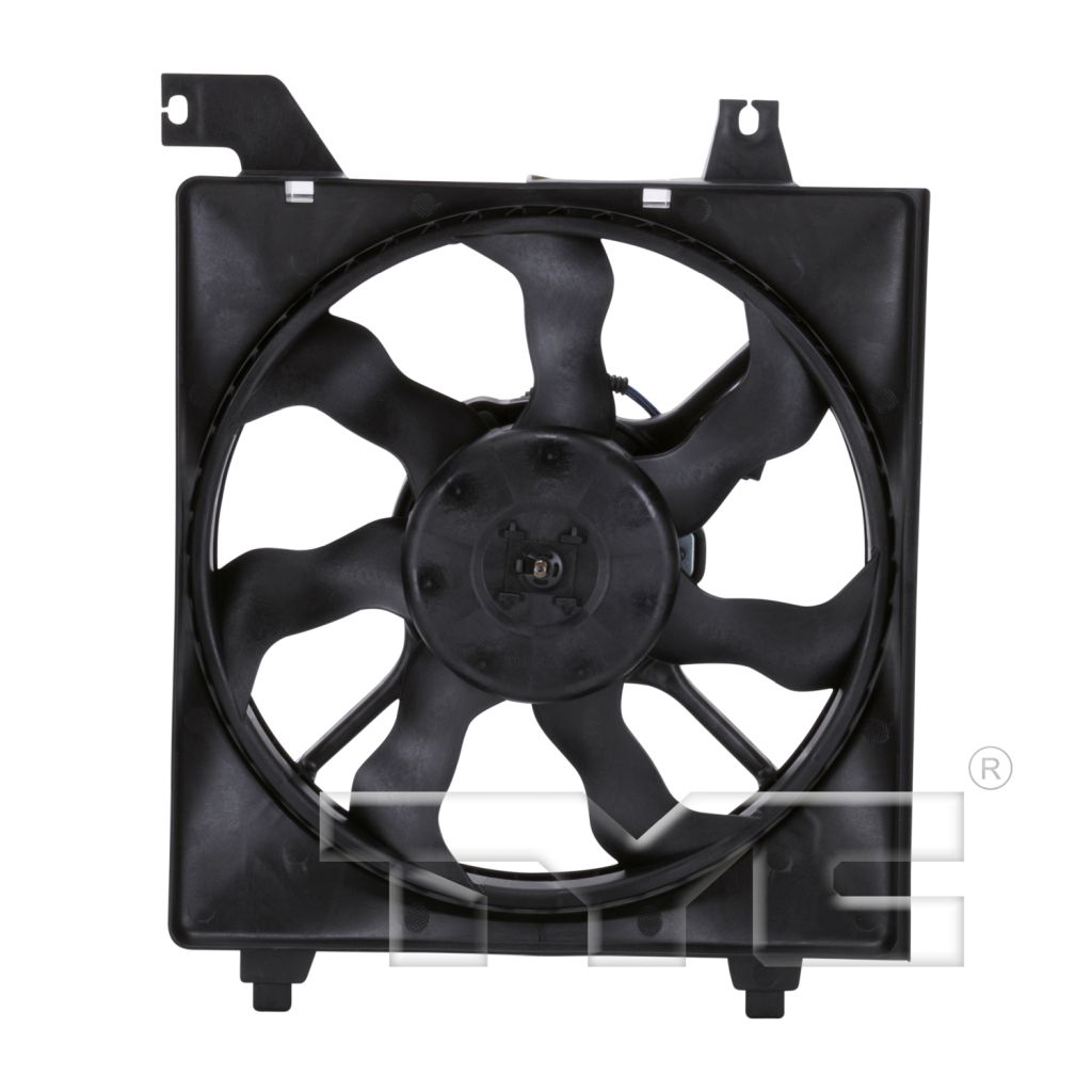 HYUNDAI ACCENT HATCHBACK RADIATOR FAN ASSEMBLY OEM#253801E100 2007-2011 PL#HY3115122