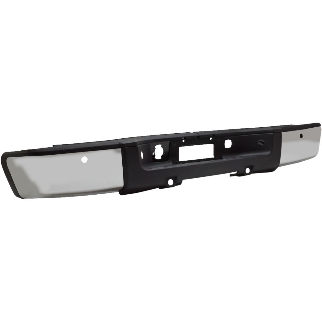 GM TRUCKS & VANS SIERRA/PU 1500 HYBRID (GMC) STEP BUMPER ASSEMBLY CHROME (W/SENSOR) OEM#20899360 2009-2013 PL#GM1103148