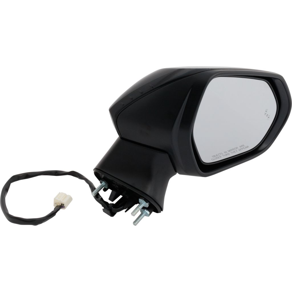 TOYOTA COROLLA HYBRID DOOR MIRROR RIGHT (Passenger Side) PWR/HTD (LE)(W/BSD)(PTM) **CAPA** OEM#8791012K60-PFM 2020-2025 PL#TO1321393C