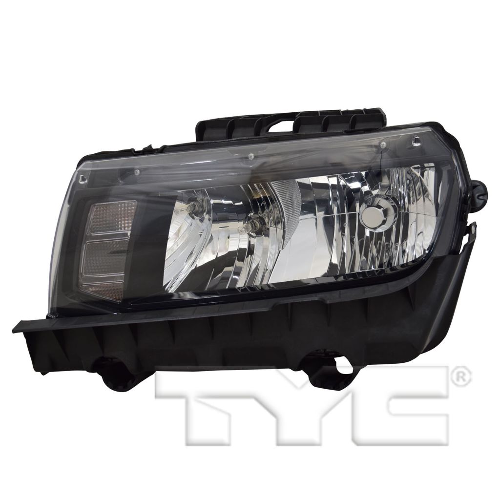 CHEVROLET CAMARO CONV HEAD LAMP ASSEMBLY LEFT (Driver Side) (HALOGEN) **CAPA** OEM#23187851 2014-2015 PL#GM2502391C