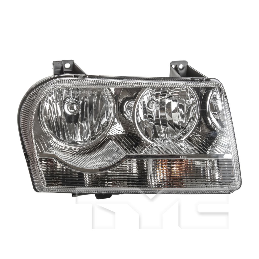 CHRYSLER 300 HEAD LAMP ASSEMBLY RIGHT (Passenger Side) 2.7/3.5L (HALOGEN)(WO/PROJECTOR)**CAPA** OEM#4805756AH 2005-2007 PL#CH2519111C