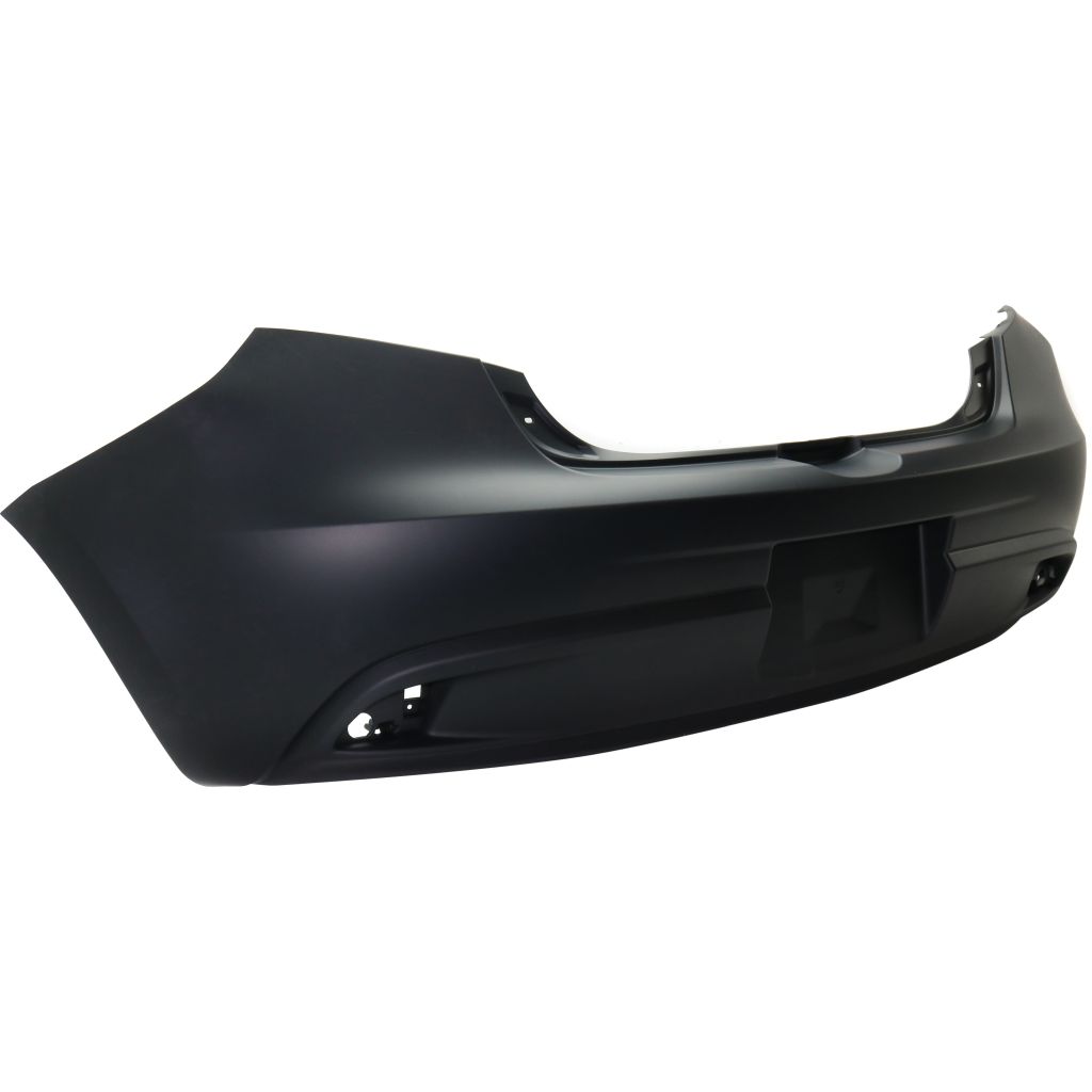 MAZDA MAZDA2 REAR BUMPER COVER PRIMED (SD-STD TYPE) (W/O Spoiler hole)**CAPA** OEM#DR6150221DBB 2011-2014 PL#MA1100205C