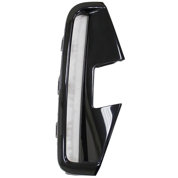 BMW BMW 4 CONVERTIBLE FRONT BUMPER SIDE GRILLE TRIM RIGHT (Passenger Side) GLOSS-BLACK (430i W/M SPORT)(M440i) OEM#51118077070 2021-2024 PL#BM1047159