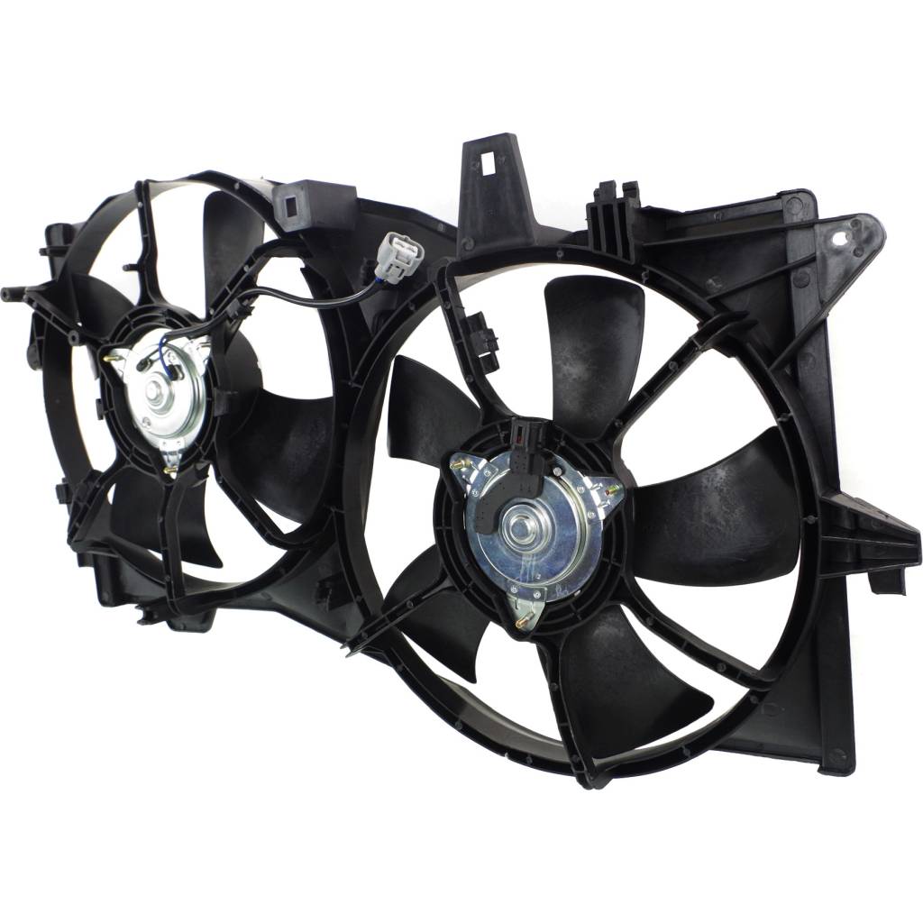 MAZDA MPV RADIATOR & A/C FAN ASSY (W/O TOW)(TO 10/01/04)(DUAL FAN) OEM#AJ5115025A 2002-2005 PL#MA3115131