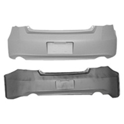 HONDA ACCORD COUPE REAR BUMPER COVER PRIMED (L4/V6)(W/O LEFT (Driver Side) EXH CVR) OEM#04715TE0A90ZZ 2008-2012 PL#HO1100247