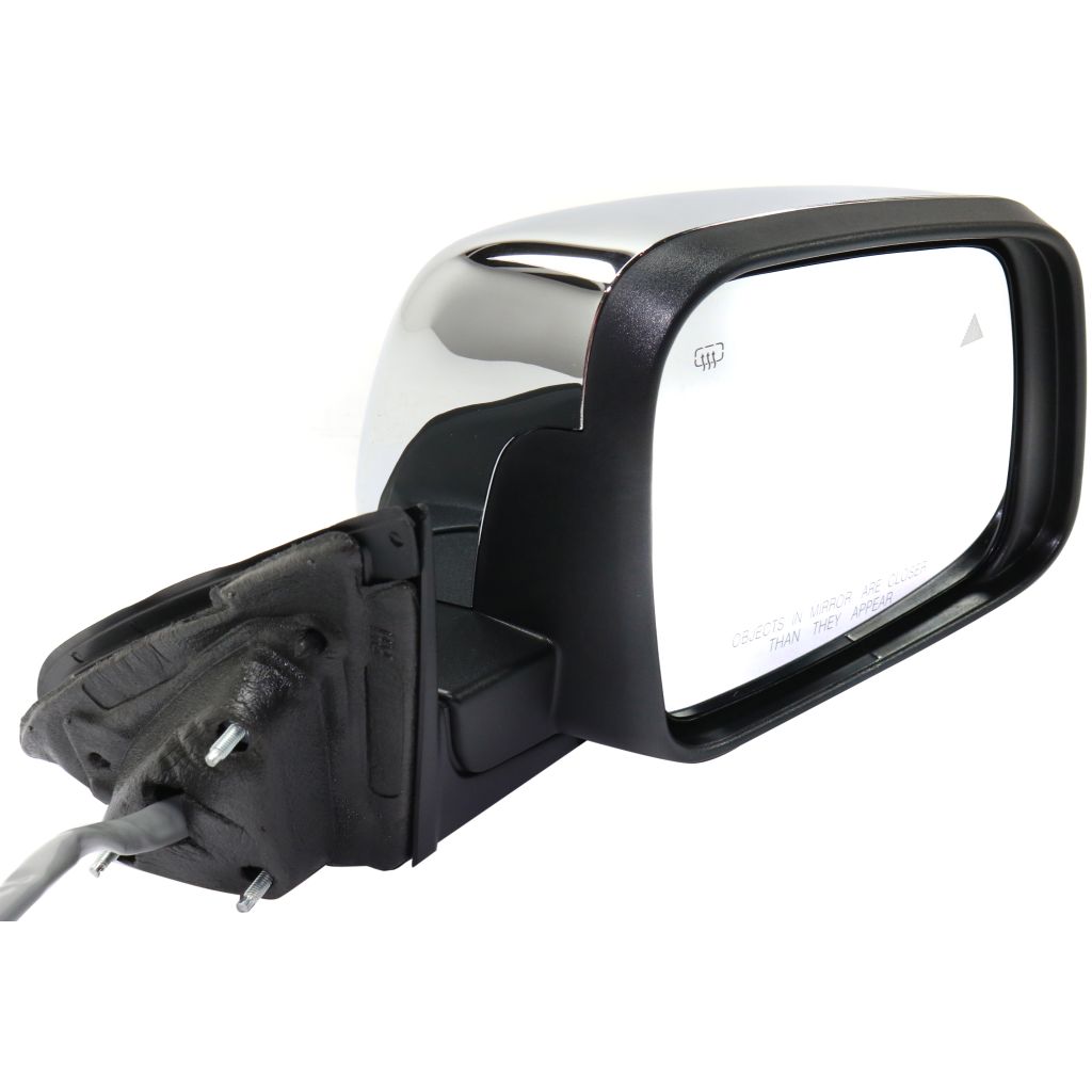JEEPVEHICLE GRAND CHEROKEE / GRAND CHEROKEE WK DOOR MIRROR RIGHT (Passenger Side) PWR/HTD/SIGNAL/PUDDLE/MEMORY/P-FOLD (CHROME CVR)(W/BSD)(WO/AUTO DIM) OEM#68236932AB-PFM 2014-2021 PL#CH1321416