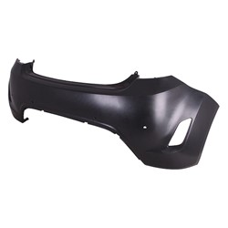 HYUNDAI VELOSTER REAR BUMPER COVER PRIMED (WO/TURBO)(W/ SENSOR) **CAPA** OEM#866112V010 2012-2017 PL#HY1100187C
