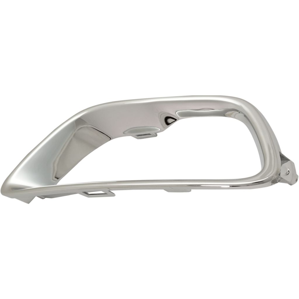 JEEPVEHICLE GRAND CHEROKEE / GRAND CHEROKEE WK FOG LAMP BEZEL RIGHT (Passenger Side) CHROME (LAREDO/LTD/OVERLAND/TRAILHAWK) OEM#5ZM54SZ0AA 2017-2021 PL#CH1039200