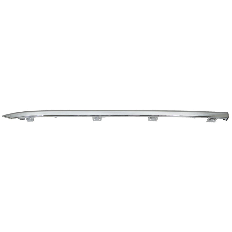 HONDA ACCORD HYBRID REAR BUMPER MOLDING RIGHT (Passenger Side) TEXTURED BLACK W/CHR OEM#71560TVAA50 2018-2022 PL#HO1147102