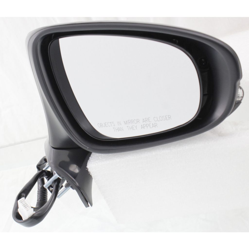 LEXUS ES 350 DOOR MIRROR RIGHT (Passenger Side) PWR/HTD/SIGNAL/PUDDLE//MEMORY (WO/BLIND DETECT/DIMMING) OEM#8791033A91C0-PFM 2013-2015 PL#LX1321146