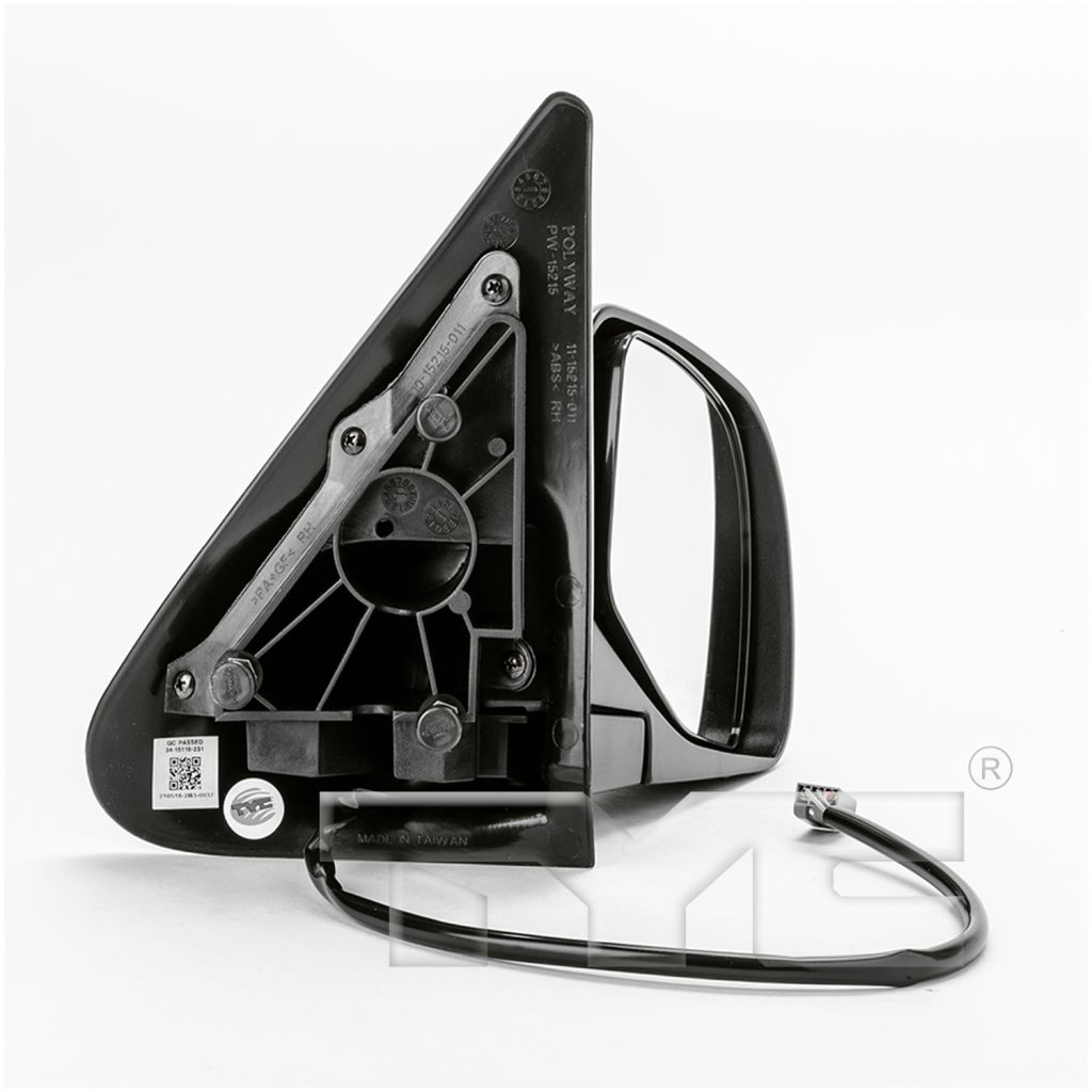 FORD TRUCKS & VANS RANGER DOOR MIRROR RIGHT (Passenger Side) POWER (EXC SPLASH MDL) OEM#F57Z17682B 1998-2005 PL#FO1321206