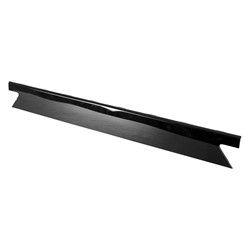 HONDA CIVIC HATCHBACK (EXC TYPE R) REAR BUMPER CENTER FILLER BLACK OEM#71507TGGA00 2017-2021 PL#HO1144103