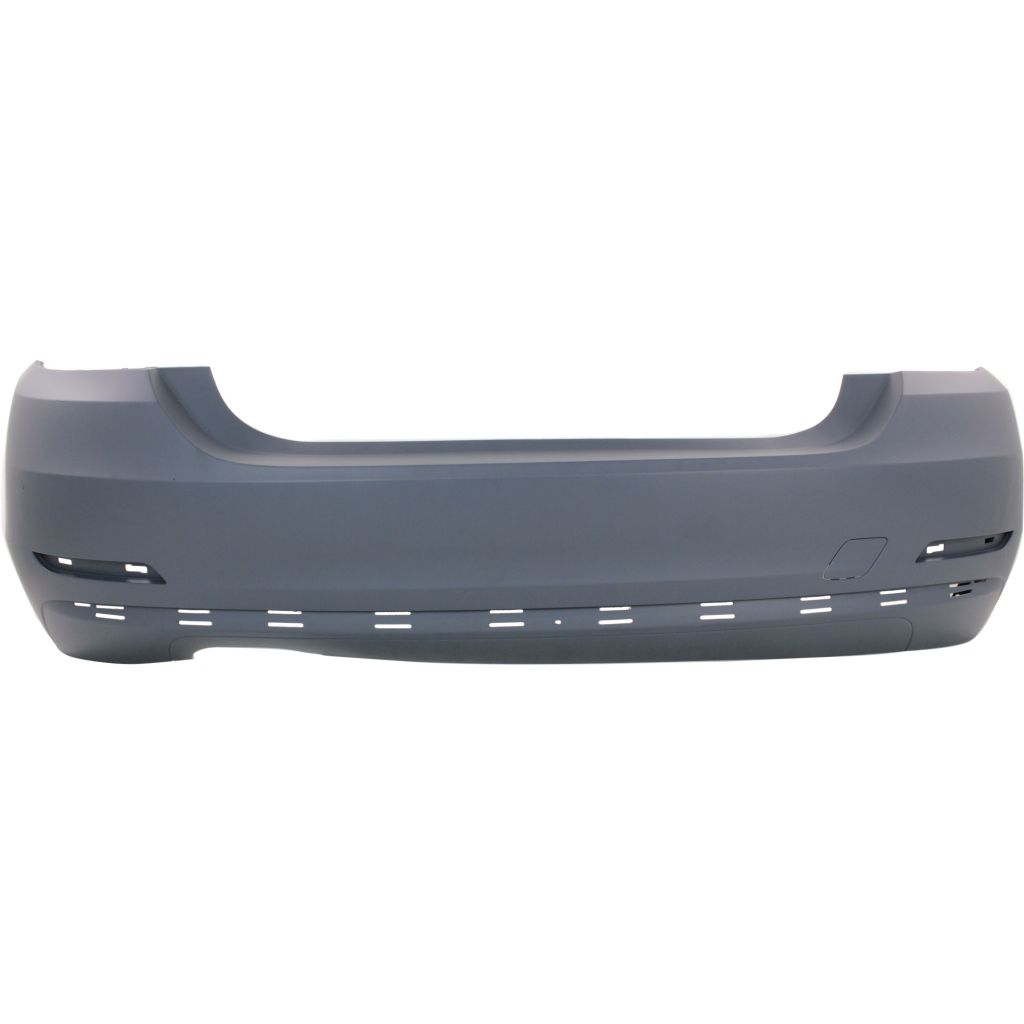 BMW BMW 4 (2DOORS/CONV) REAR BUMPER COVER PRIMED (428i/430i)(WO/SENSOR)(MODERN/SUXURY/SPORT) OEM#51127363306 2014-2017 PL#BM1100284