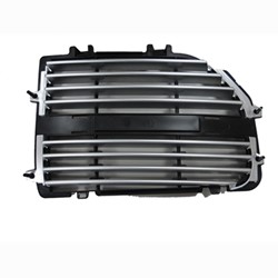DODGE MAGNUM GRILLE RIGHT (Passenger Side) SILVER( R/T /SXT/POLICE) OEM#4806130AB 2005-2007 PL#CH1200345