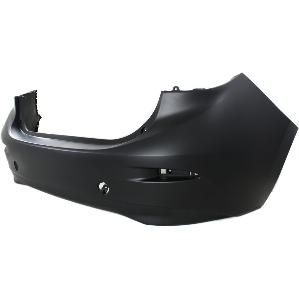 MAZDA MAZDA3 REAR BUMPER COVER PRIMED (SEDAN) **CAPA** OEM#BJS750221ABB 2014-2018 PL#MA1100215C
