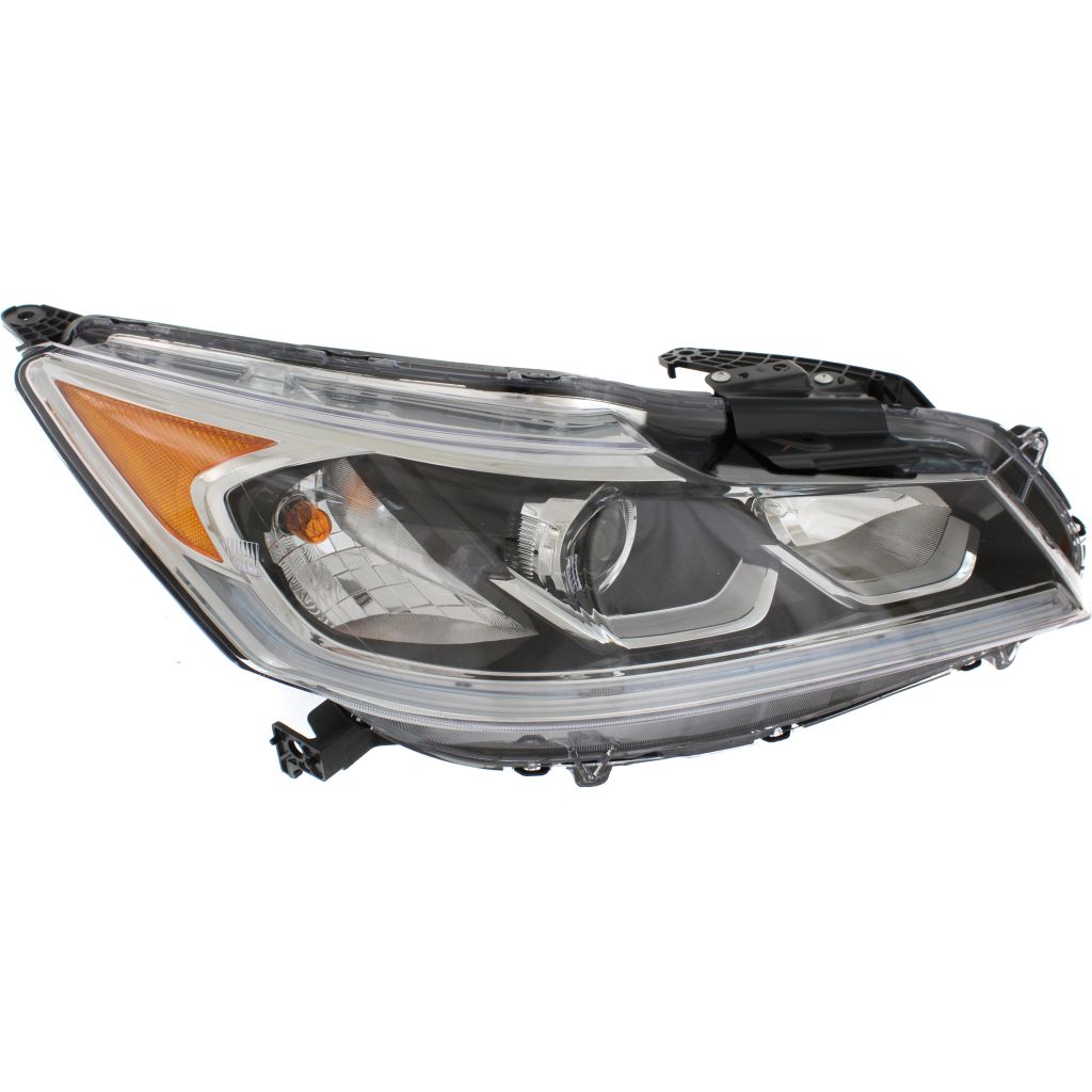 HONDA ACCORD HYBRID HEAD LAMP ASSEMBLY RIGHT (Passenger Side) (HALOGEN)**CAPA** OEM#33100T2AA91 2017 PL#HO2503177C