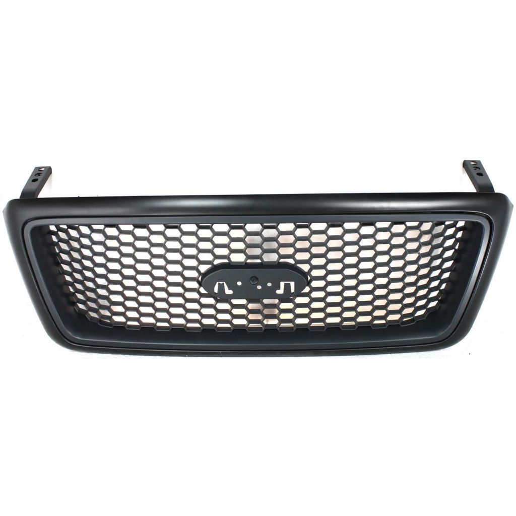 FORD TRUCKS & VANS FORD/PU (F150 EXC HERITAGE) GRILLE BLACK (XLT)(W/ Honeycomb)(06 W/O Appearance Pkg) OEM#4L3Z8200CAPTM 2004-2006 PL#FO1200415