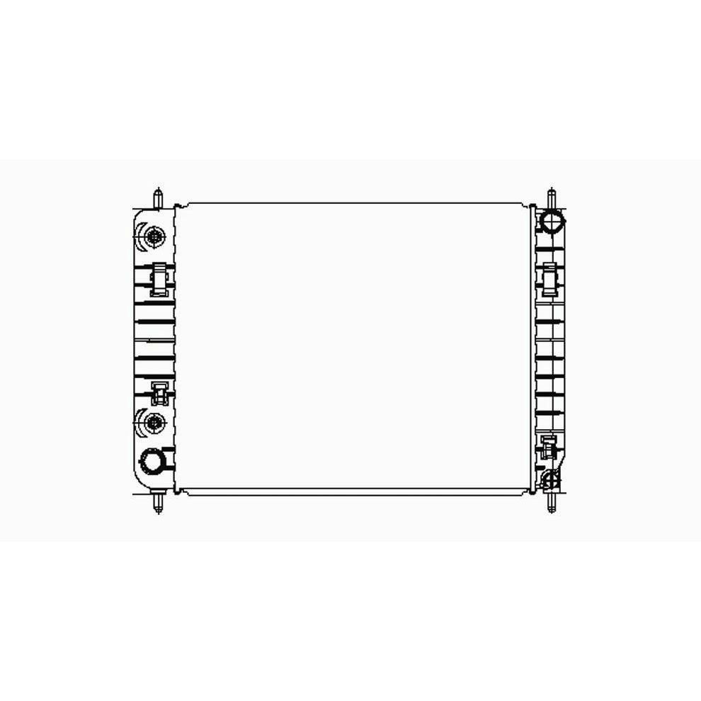 GM TRUCKS & VANS HHR RADIATOR 2.2/2.4L A/T IR PA OEM#22727322 2006-2011 PL#GM3010501