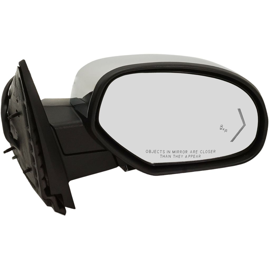 GM TRUCKS & VANS TAHOE (CHEVY) DOOR MIRROR RIGHT (Passenger Side) PWR/HTD/PUDDLE LAMP/SIGNAL/MEMORY/P-FOLD (WO/BLIS)(CHROME CVR) OEM#20843106 2009-2014 PL#GM1321525