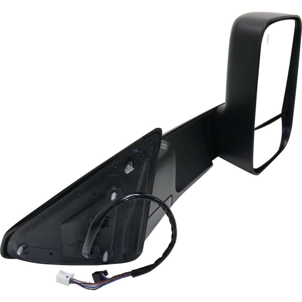 DODGE TRUCKS & VANS DODGE/PU (R1500) DOOR MIRROR RIGHT (Passenger Side) PWR/HTD/SIGNAL/PUDDLE (DUAL GLASS)(TEXT BLK)(W/TOW) OEM#68285864AB 2013-2022 PL#CH1321350