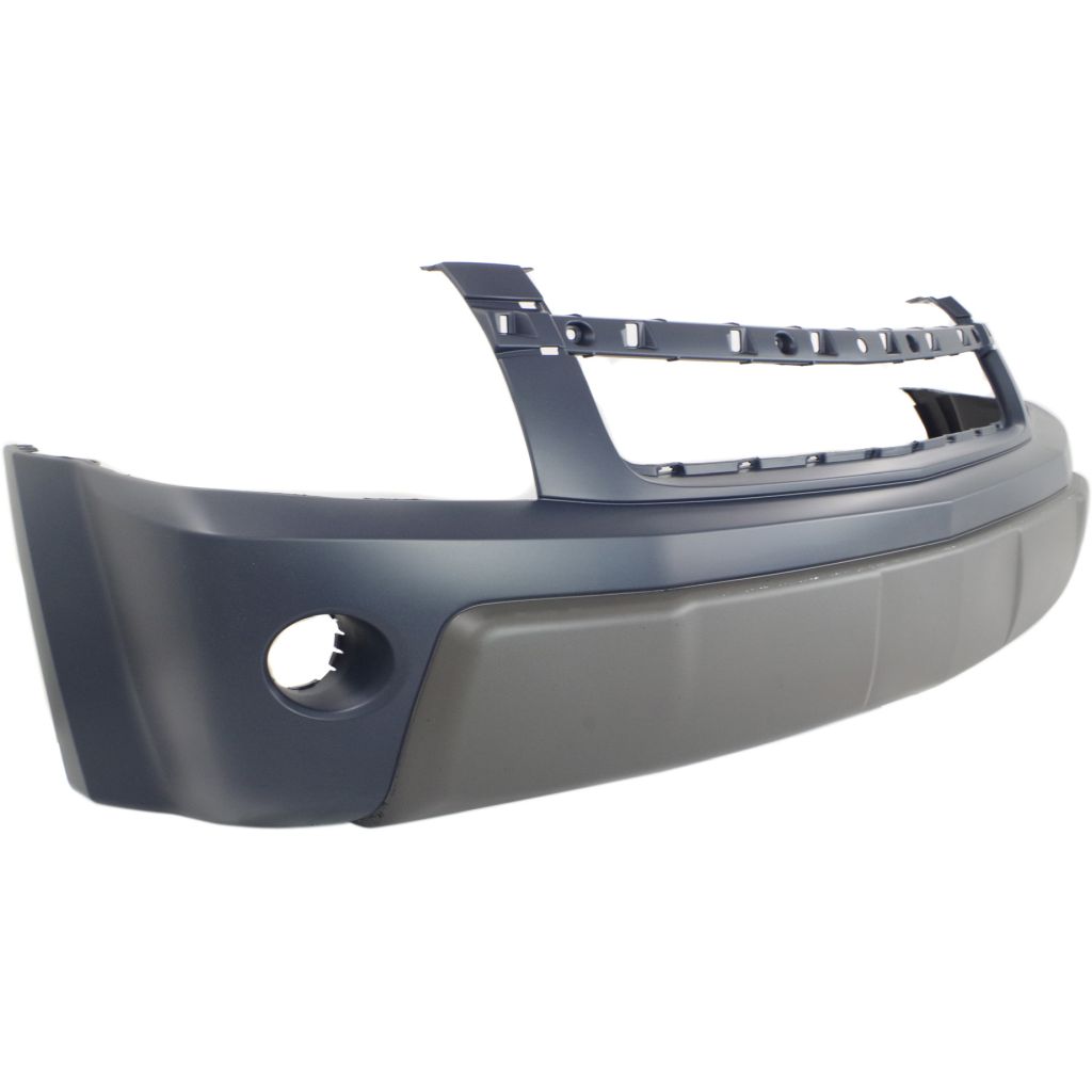 GM TRUCKS & VANS EQUINOX FRONT BUMPER COVER TOP-PRM/LWR TEXTURED GRAY (LS/LT)(W/FOG) OEM#12335874 2005-2006 PL#GM1000726