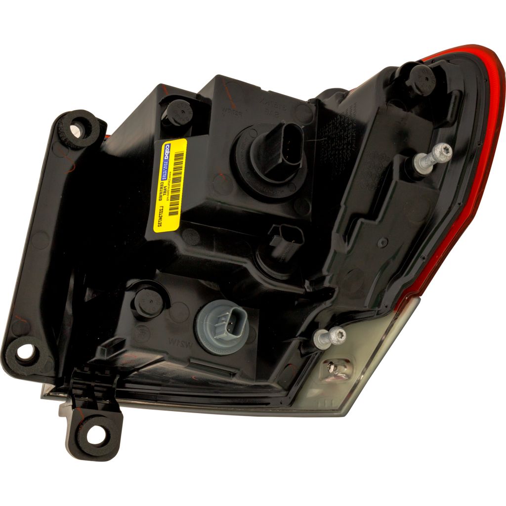 JEEPVEHICLE GRAND CHEROKEE / GRAND CHEROKEE WK TAIL LAMP ASSY LEFT (Driver Side) DARK-GRAY INSERT (TRAILHAWK)**CAPA** OEM#68316193AC 2017-2021 PL#CH2804117C