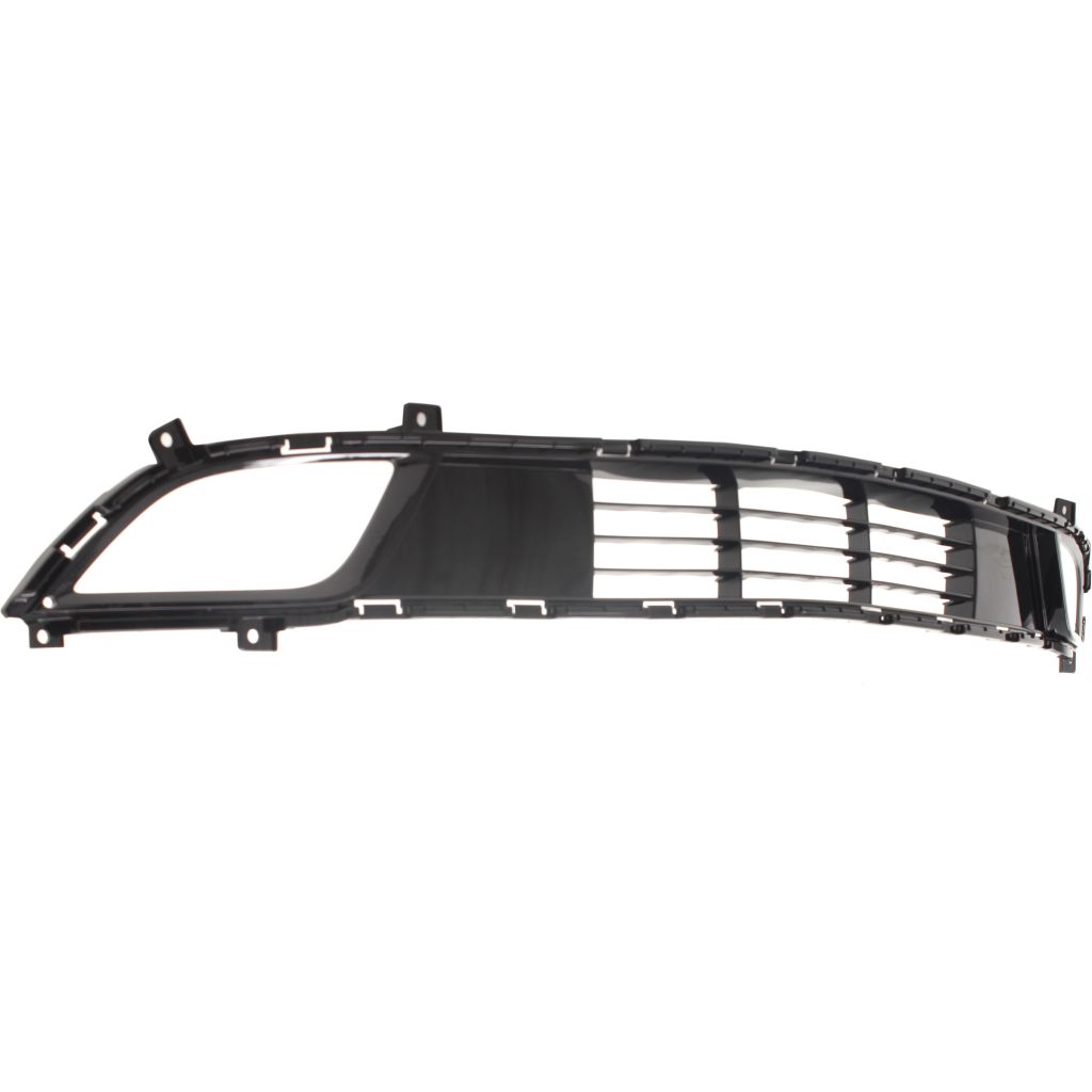 KIA FORTE SEDAN FRONT BUMPER GRILLE BLACK (WO/PRE-COLLISION)**CAPA** OEM#86522B0010 2017-2018 PL#KI1036134C